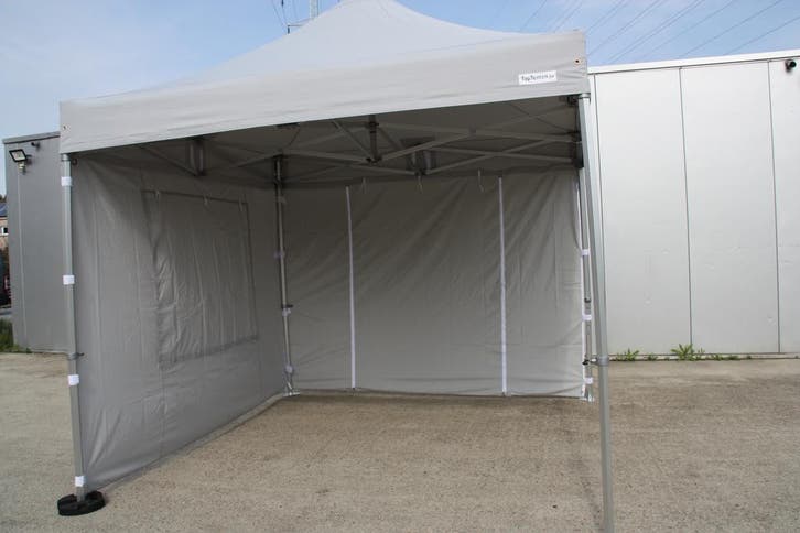 VOUWTENT, EASY UP TENT, aluminium frame, zwaar tentdoek, Tuin en Terras, Partytenten, Opvouwbaar, 2 meter of meer, Nieuw, Partytent