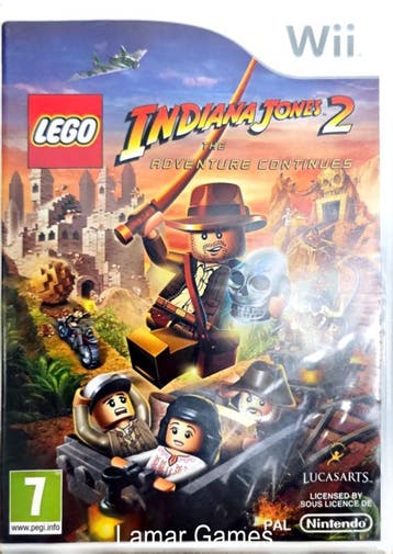 Lego Indiana Jones 2 The adventure continues (wii used game), Ophalen of Verzenden, Nieuw