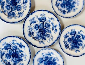 Wedgwood - Eetservies - Aardewerk - 6 borden model