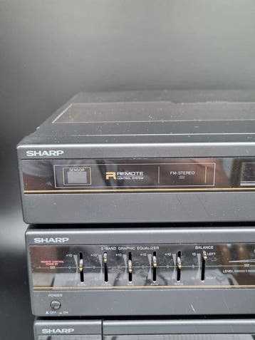 Sharp Stereo Music – Vintage Hi-Fi Midi-Anlage mit CD-Player