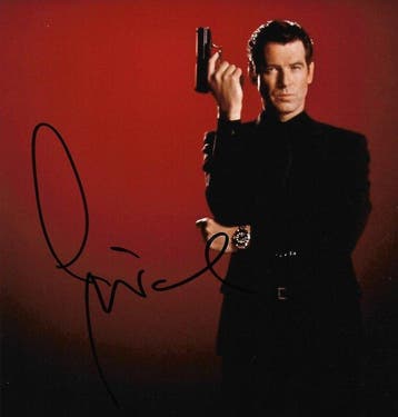 Pierce Brosnan - Autographed Photo Die Another Day James, Nieuw