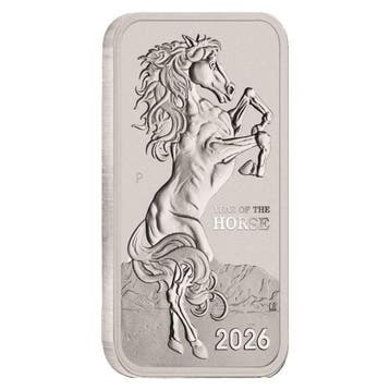 5 Troy Ounce - Zilver .999 - 5 x 2026 1 oz $1 AUD Australian, Postzegels en Munten, Edelmetalen en Baren