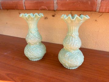 Vaas - Opaline glas