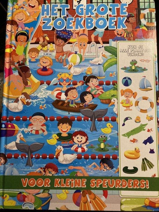 Het grote zoekboek voor kleine speurders! XL formaat 38x28cm, Boeken, Overige Boeken, Gelezen, Verzenden