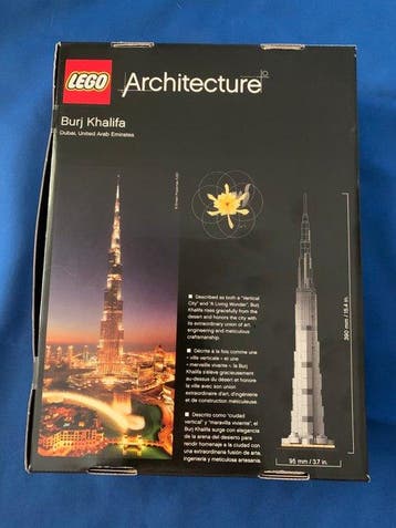 Lego Set - 21031 - Architecture - Burj Khalifa, Nieuw