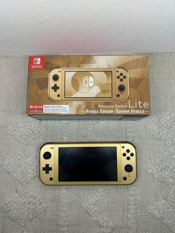 Nintendo - Switch - Nintendo Switch Lite Hyrule Edition Oro, Consoles de jeu & Jeux vidéo
