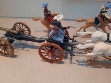 Timpo - Figure - Timpo western set (9) - Plastique