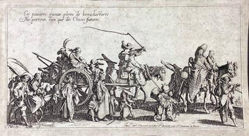 Jacques Callot (1592-1635) - La marcia degli zingari -