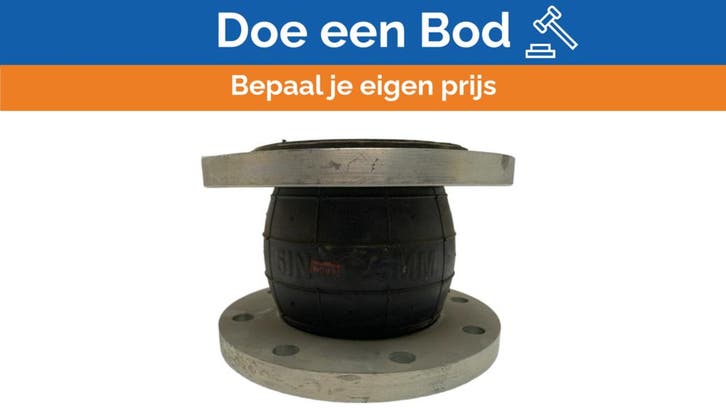 Bieden: EPDM Rubber Compensator Flanged Coupling, Watersport en Boten, Bootonderdelen, Ophalen of Verzenden