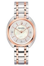 Bulova - NO RESERVE PRICE -Duality Lady Diamond - Madre