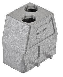 Han 10B Hoge Constructie Kap Boveninvoer 2xM20 - 19300100465, Verzenden, Nieuw