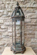 Lanterne - Verre, Métal, Fer