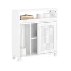 2dekans | SoBuy Lage Kast - BZR119-W - 65 x 20 x 70 cm - MDF, Ophalen of Verzenden