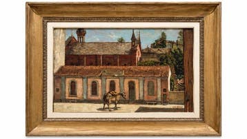 Giorgio De Chirico (1888-1978) - Meriggio Al Convento, Antiek en Kunst