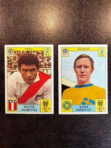 1970 Panini Mexico 70 Édition originale - 3 Sticker - Good