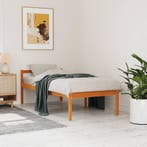 vidaXL Seniorenbed massief grenenhout wasbruin 90x190 cm, Huis en Inrichting, Slaapkamer | Bedden, Verzenden, Nieuw