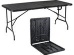 Novitaa FT170DB - Inklapbare Tafel - 170 x 74 cm - 4-6, Caravans en Kamperen, Verzenden, Nieuw