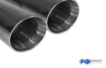 FOX VW Scirocco - 13 einddemper - 2x80 Type 25, Verzenden