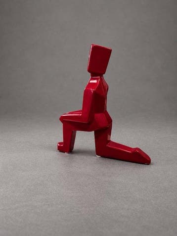 Sculpture, Modern keramisch sculptuur – Geometrische