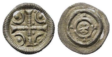 . Hongarije Bela II. Denarius ND (Zonder minimumprijs)