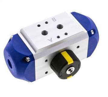 Actionneur Pneumatique double effet 16Nm ISO 5211 F03 9 mm, Verzenden