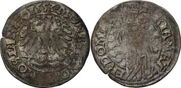 Mariengroschen 1553 Goslar, Verzenden