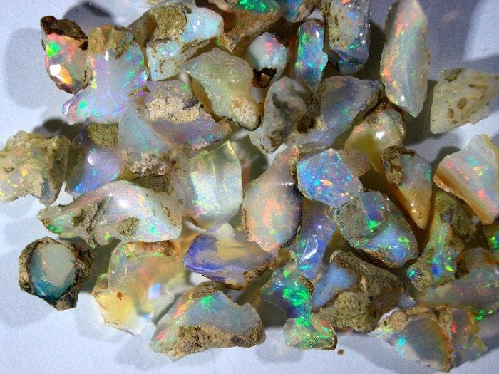 Gratis verzending Geen Reserve - Ct. 75,0 Topkleur, Verzamelen, Mineralen en Fossielen