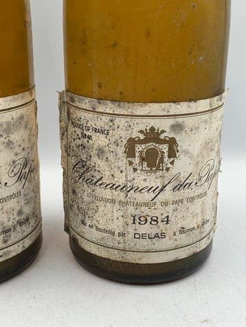 1984 Delas Chateauneuf du Pape - Châteauneuf-du-Pape - 2, Nieuw