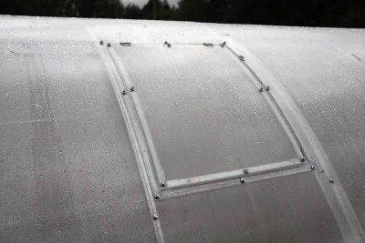 Raam met automatische raamopener voor tuinkas, Jardin & Terrasse, Stockage & Armoires de jardin, Enlèvement ou Envoi