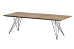 4 Seasons Outdoor Tampa tafel met Robusto teak blad 220 cm, Jardin & Terrasse