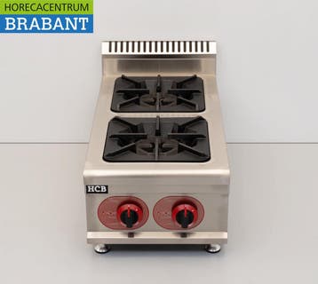 Cuisinière HCB à 2 feux, modèle à poser, au gaz propane,, Verzenden