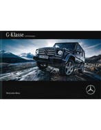 2016 MERCEDES BENZ G KLASSE BROCHURE DUITS, Nieuw