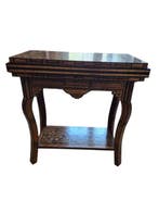 Speltafel ingelegd met geometrische patronen - Hout, Been,