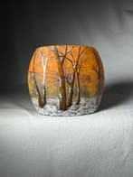 Daum Frères - Vaas - Glas, Antiquités & Art