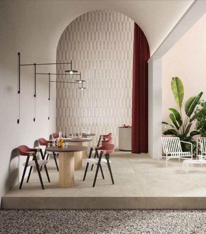 Wandtegel Rak Frammenti Kleinformaat Roze Glans 7,5x40, Doe-het-zelf en Bouw, Tegels, Minder dan 20 cm, 40 tot 60 cm, 10 m² of meer