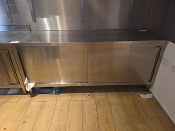 RVS werktafel DIAMOND