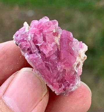 Geen minimumprijs Toermalijn Intense roze kleur, Verzamelen