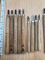Snijwerk, Japanese Wood Carving knives YC132  wood