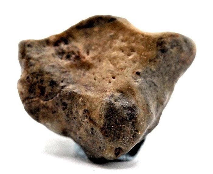 Maanmeteoriet Touat 008 Lunar melt breccia meteoriet,, Verzamelen, Mineralen en Fossielen