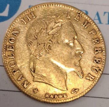 France. Napoléon III. 5 Francs 1862-BB, Strasbourg