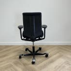 Hag H05 balans bureau NEN 1335, zwart, Ergonomisch, Gebruikt, Zwart, Bureaustoel