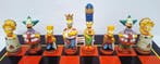 Jeu déchecs - The Simpsons 3-D Chess Game, Boxed - Résine, Antiquités & Art