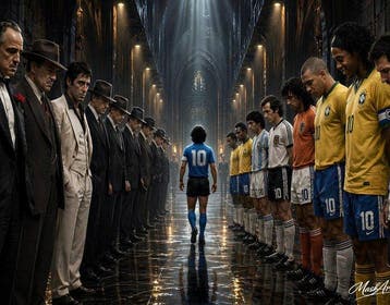 Diego Maradona - 2025 - Decoratief object