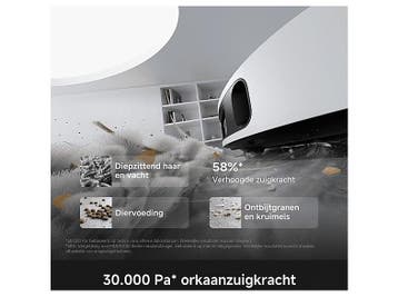 Mova -  E50 Ultra - Robostofzuiger Met Mop-functie  - Wit, Verzenden, Nieuw, Reservoir, Minder dan 1200 watt