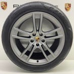 Porsche Cayenne E3 II 21inch Turbo Vesuvio grijs met banden, Auto-onderdelen, Banden en Velgen, Ophalen, Gebruikt, Banden en Velgen