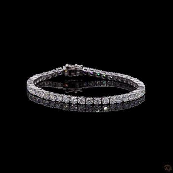 Armband - 14 karaat Witgoud - 9.00ct. tw. Diamant, Nieuw
