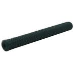 vidaXL Kippengaas 25x1,2 m staal met PVC coating groen, Tuin en Terras, Verzenden, Nieuw
