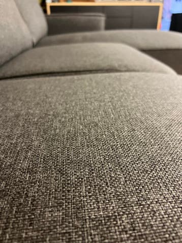 Grijze driezit met chaise longue – Levering mogelijk, Ophalen of Verzenden, Nieuw