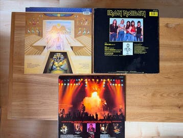 Iron Maiden - Killers / Powerslave / Somewhere in Time – 3, Nieuw in verpakking