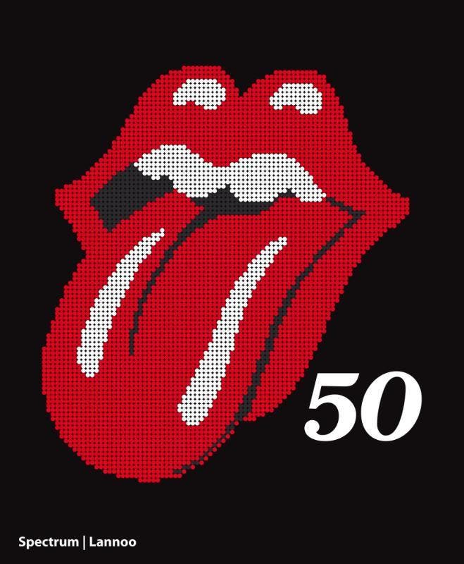 The Rolling Stones 50 9789077330289, Boeken, Overige Boeken, Zo goed als nieuw, Verzenden